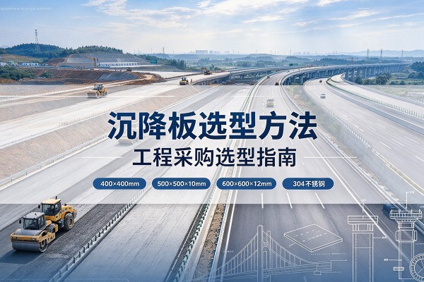 阜康沉降板选择方法