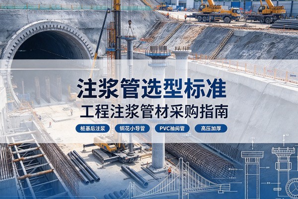 阜康注浆管选型标准