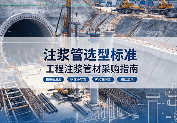 阜康注浆管选型标准